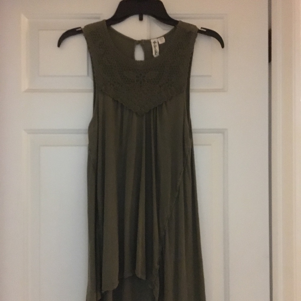 Unique Green Tunic